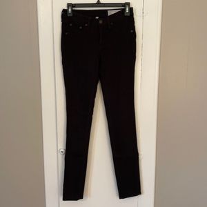 Rag and Bone black legging jeans. Sz 25